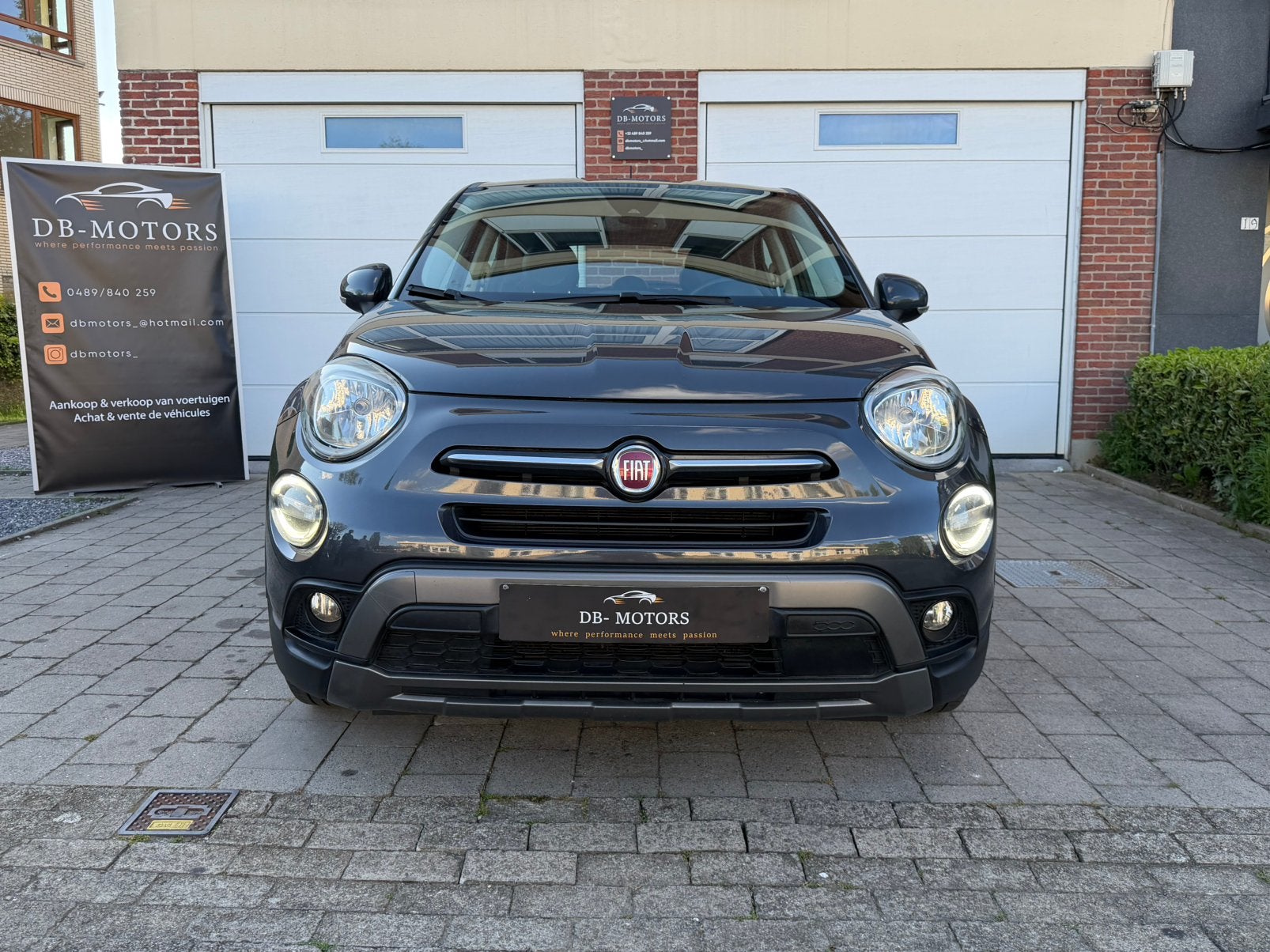 Fiat 500X 1.0i benzine 04/2019 134.000km (120pk), Euro 6, 500X, Bedrijf, ABS