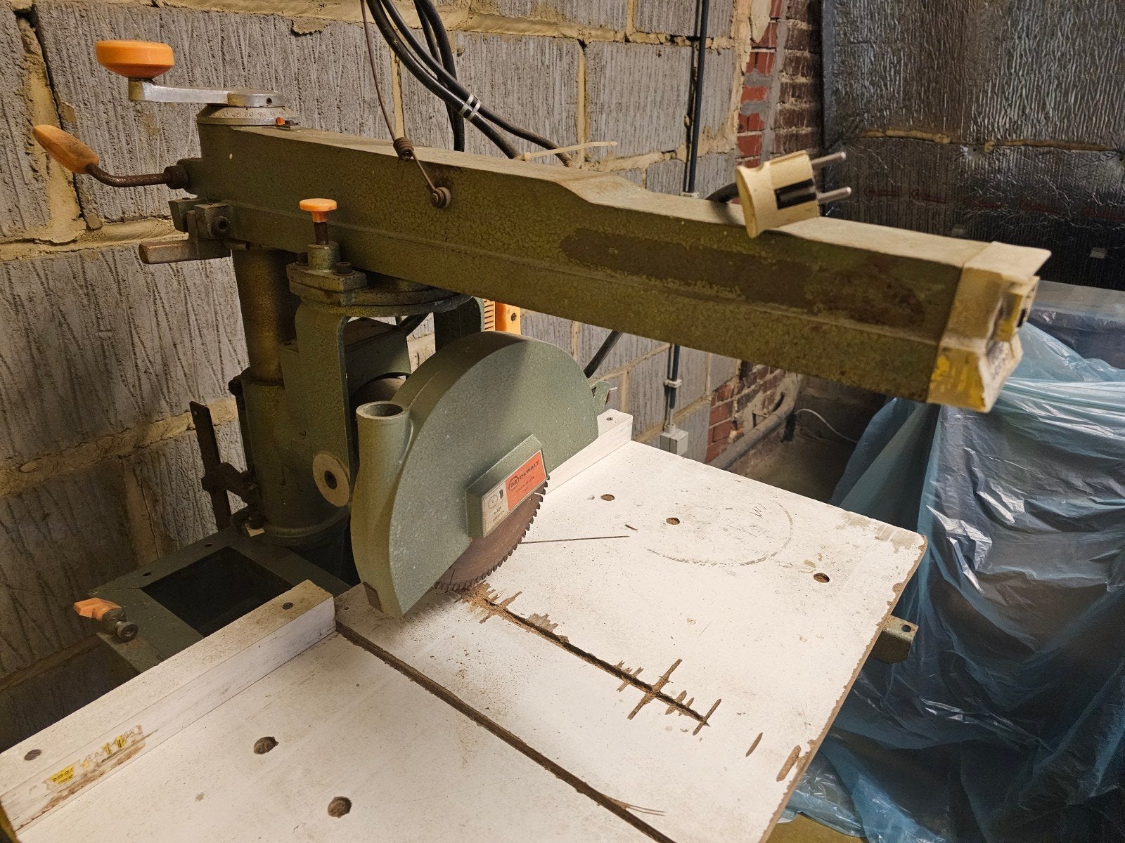 zaagmachine dewalt, Ophalen, Gebruikt, Dewalt