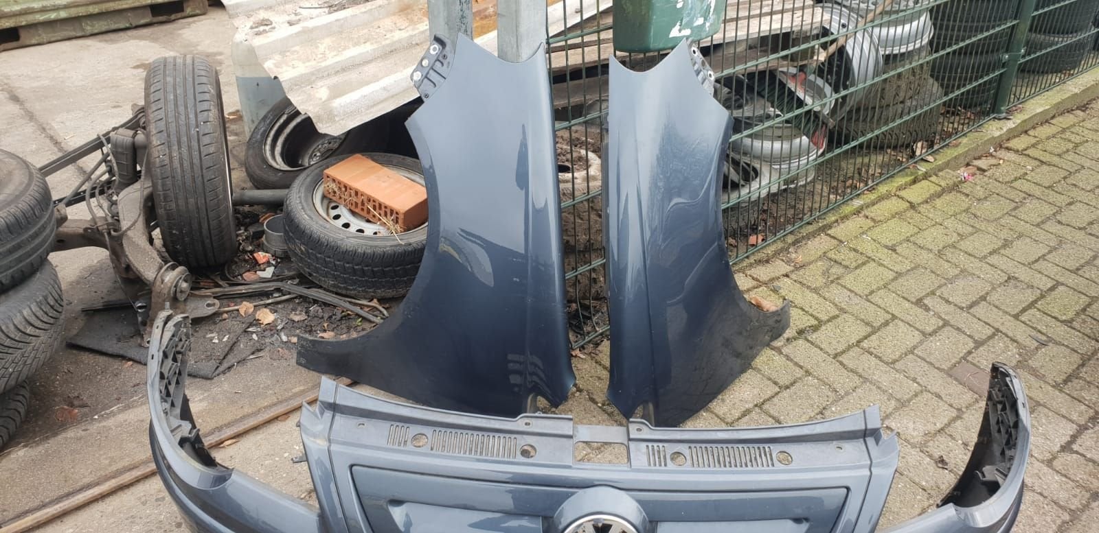 VW POLO VOORSCHERMEN BJ 2006 TOT 2009, -, Garde-boue, Utilisé, -