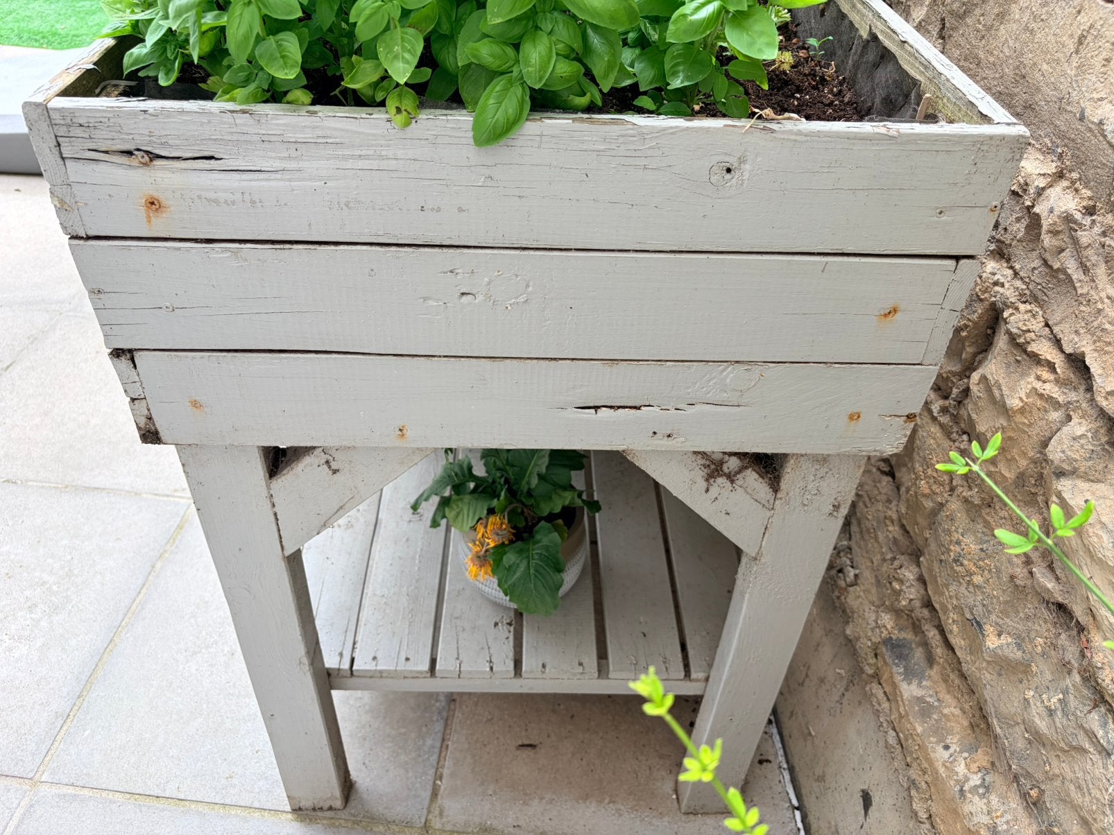 Jardin potager sur pied, Enlèvement, Utilisé