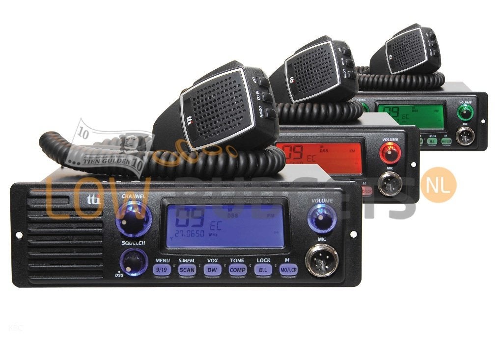 TTI TCB-1100evo CB Radio met 7 Display Kleuren, Verzenden