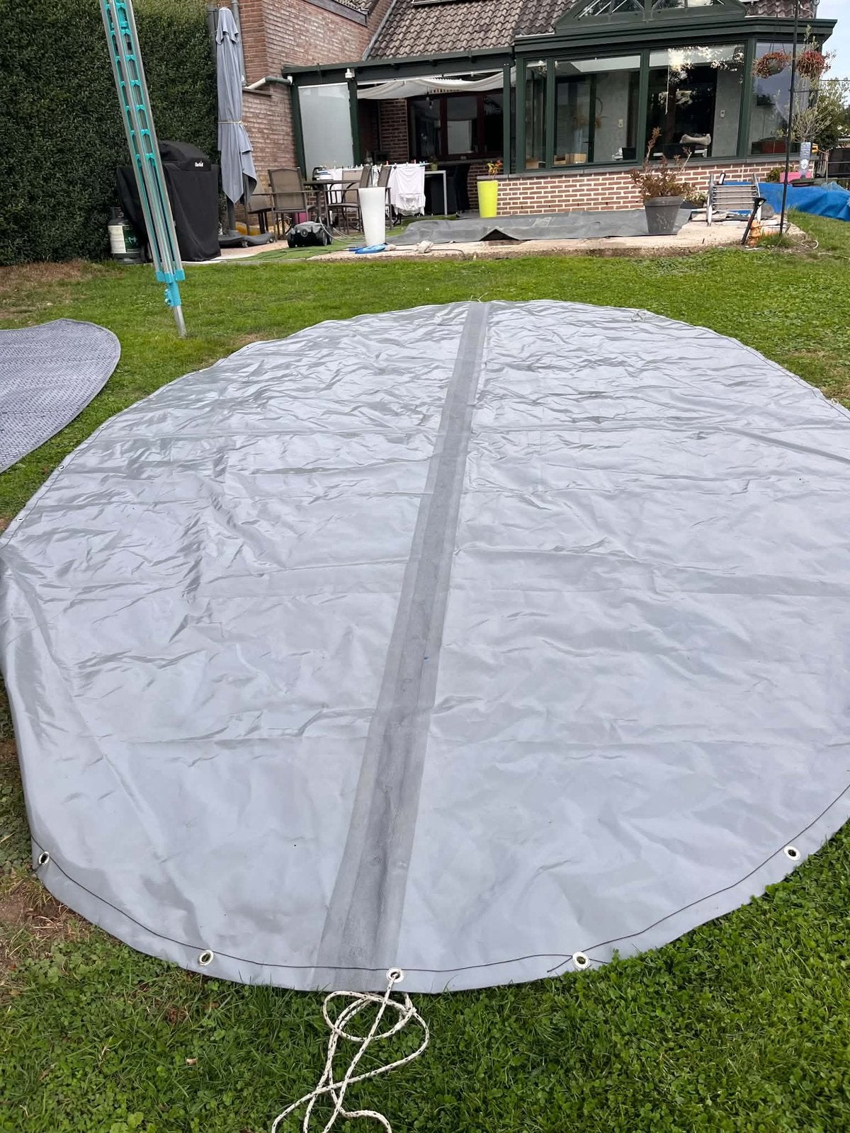 Bache pour piscine, Jardin & Terrasse, Enlèvement, Comme neuf