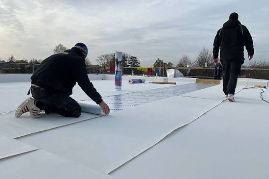 Gezocht stuk witte EPDM, Ophalen