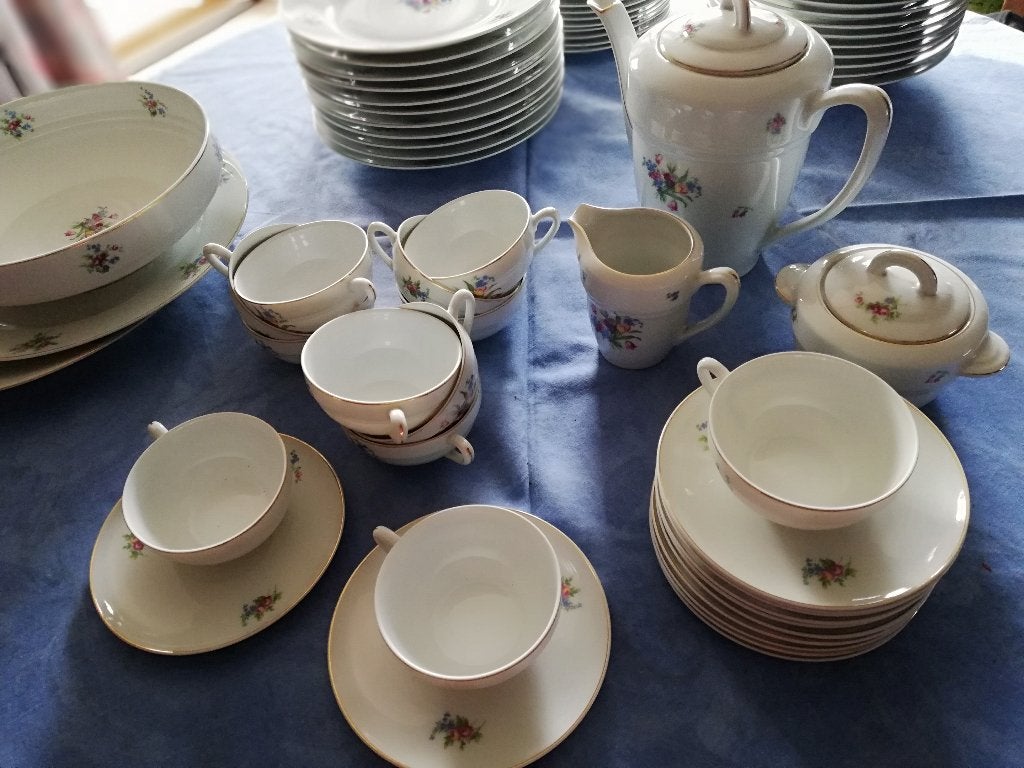 Service de table Porcelaine de Baudour, Enlèvement