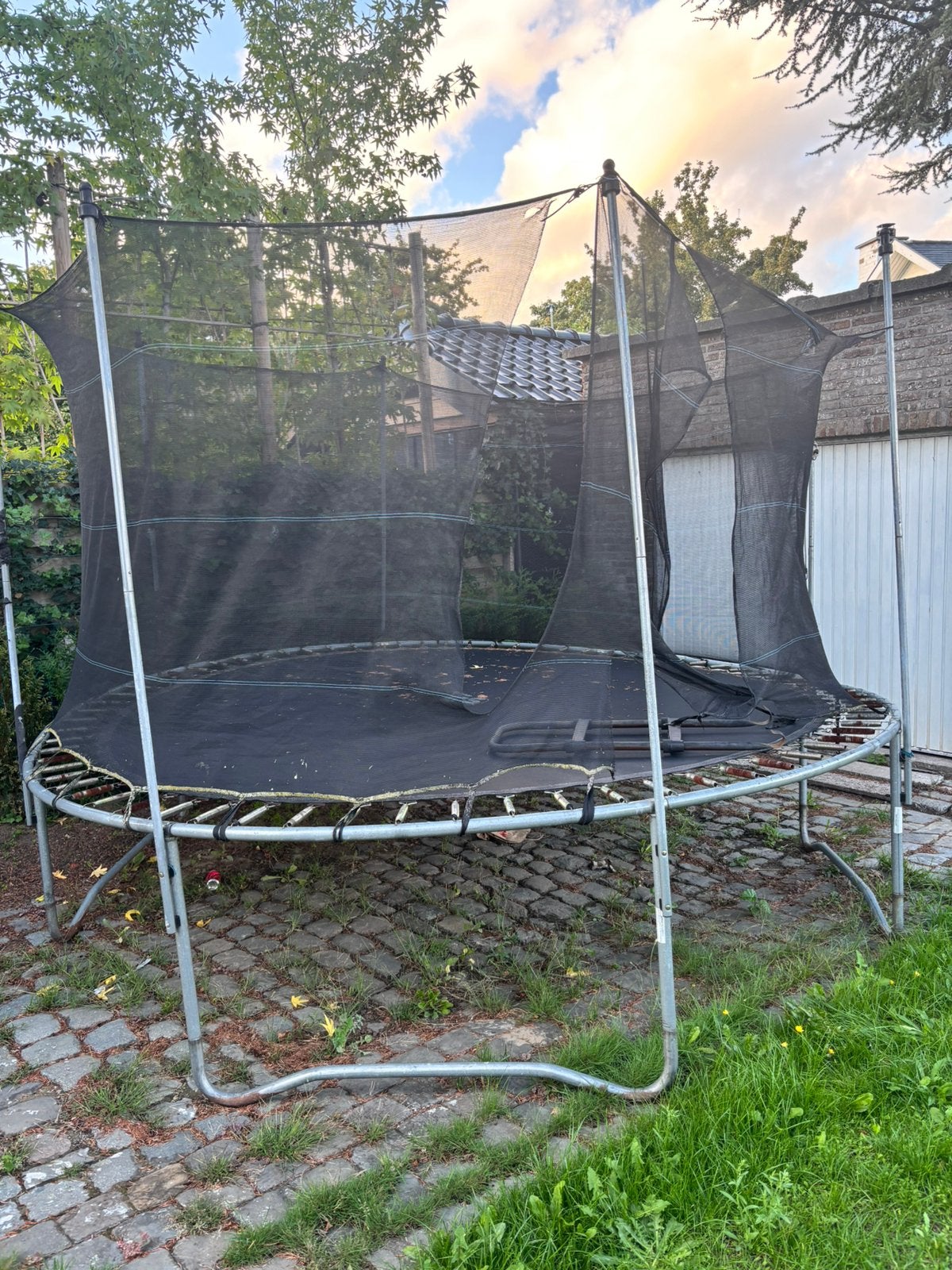 Trampoline te koop, Enlèvement ou Envoi, Comme neuf