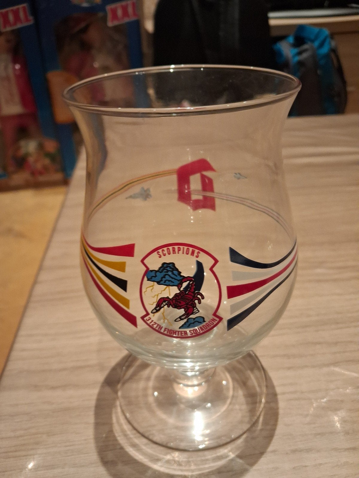 Duvel glas Scorpions, Ophalen of Verzenden, Nieuw, Glas of Glazen, Duvel