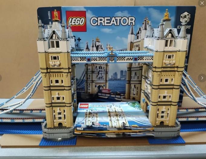 Lego 10214 Tower Bridge, Ophalen, Lego, Zo goed als nieuw, Compleet