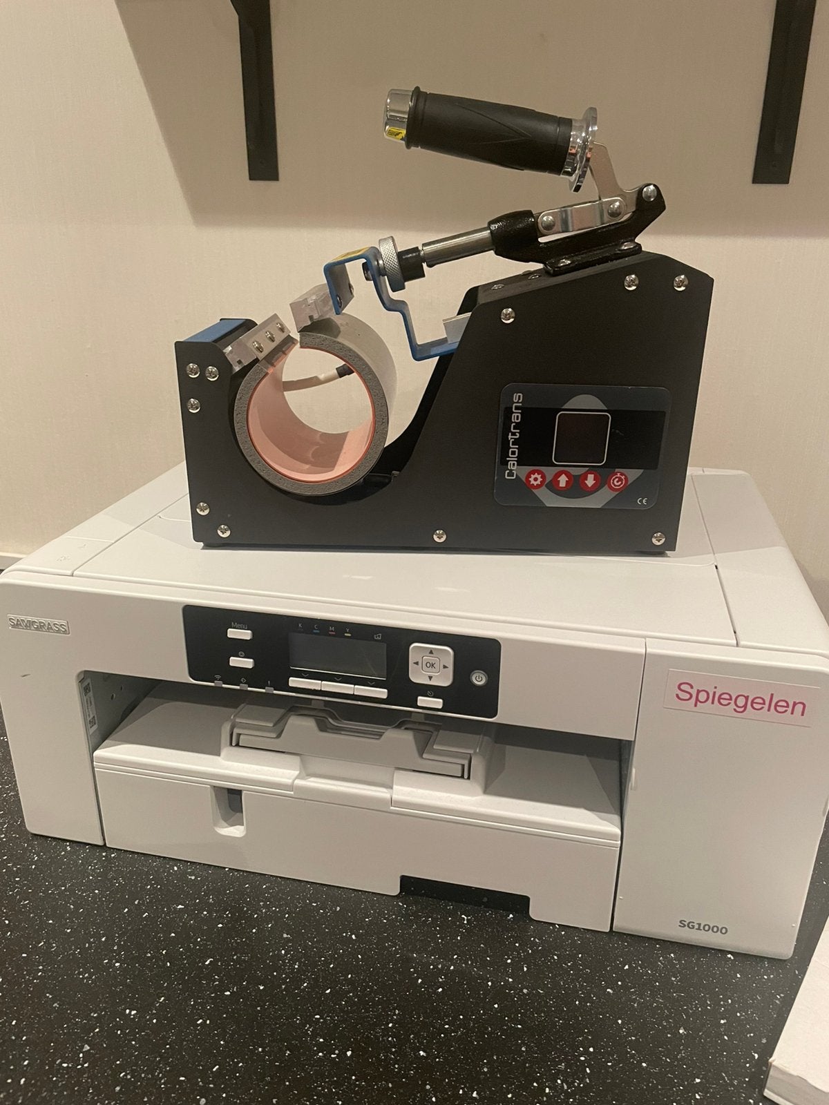 Sublimatieprinter, mokkenpers …, Ophalen, Zo goed als nieuw