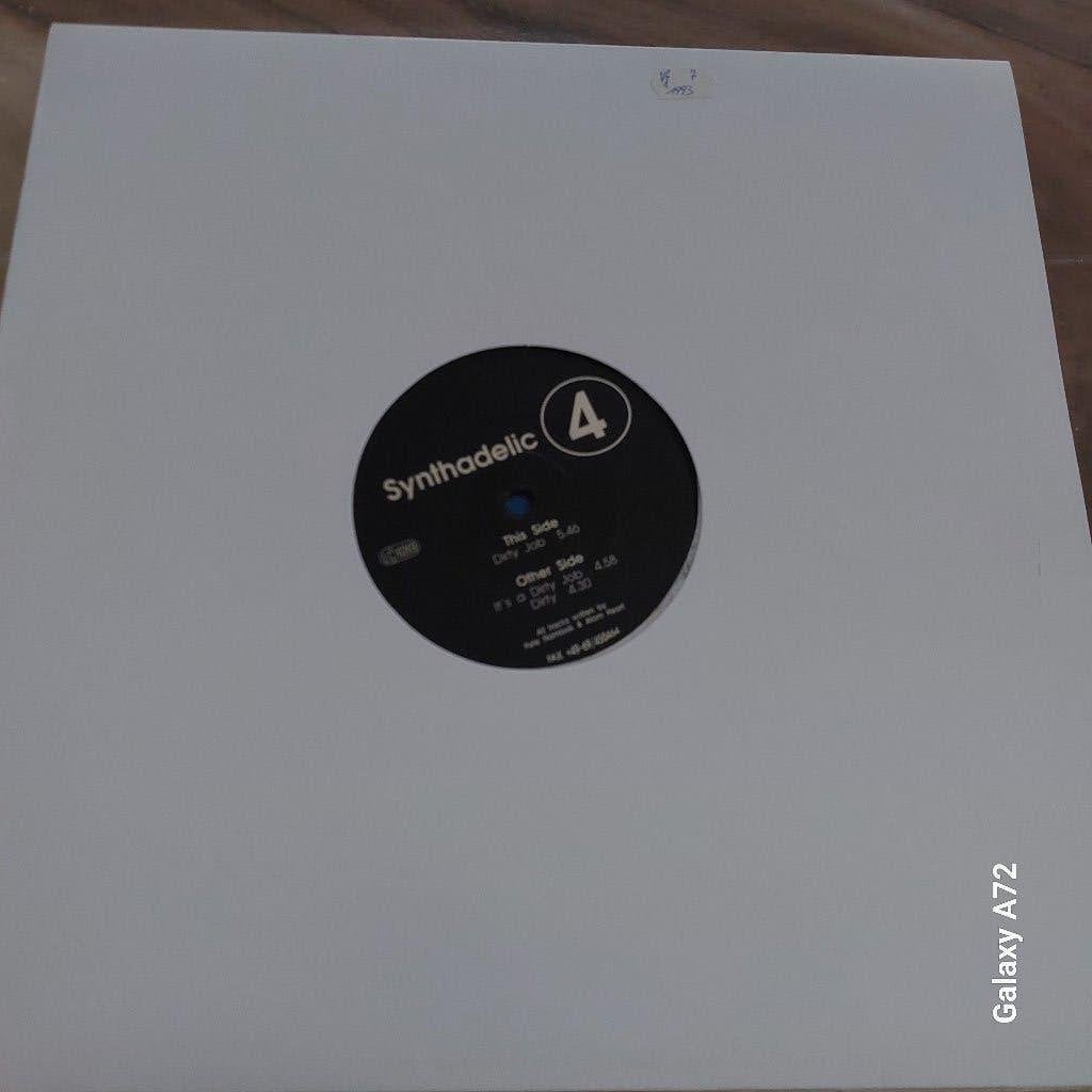 synthadelic 4 12 inch maxi, CD & DVD, Vinyles | Dance & House, 12 pouces, Hardcore, Enlèvement ou Envoi, Utilisé