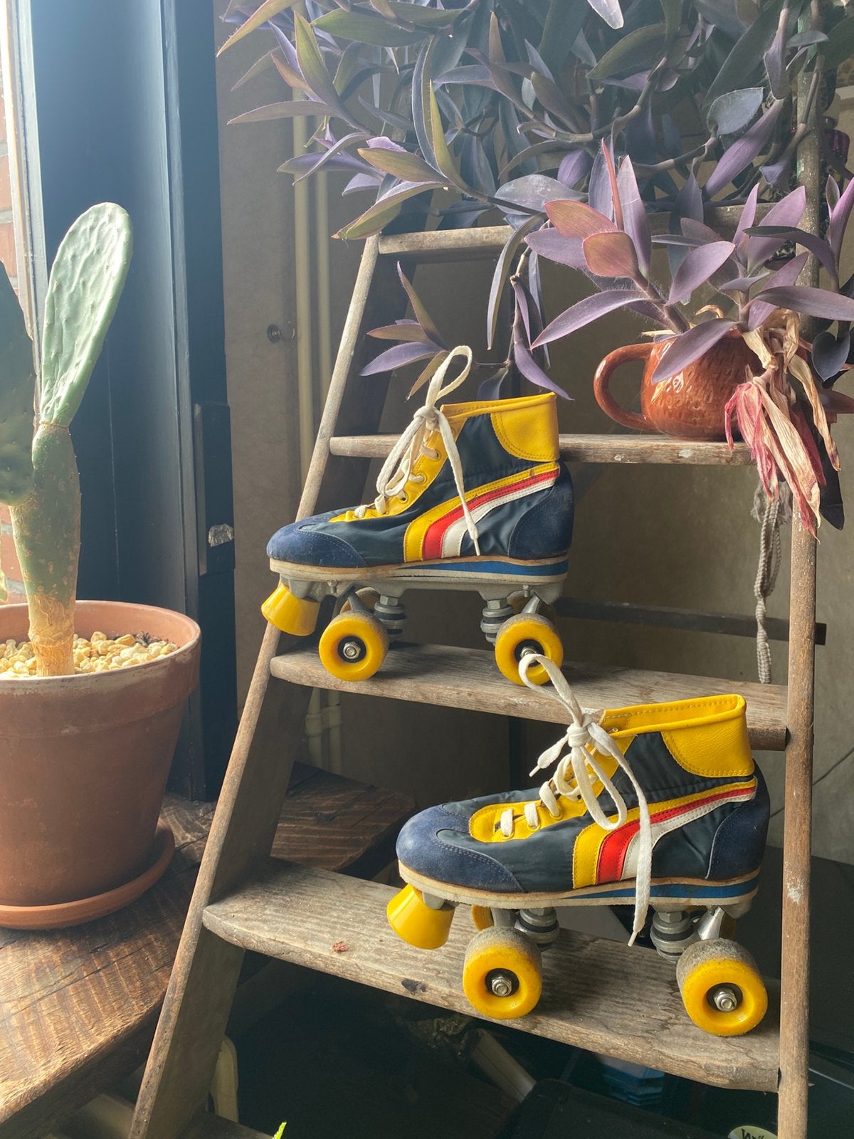 Rolschaatsen uit de jaren 80, Ophalen of Verzenden, Gebruikt, Dames