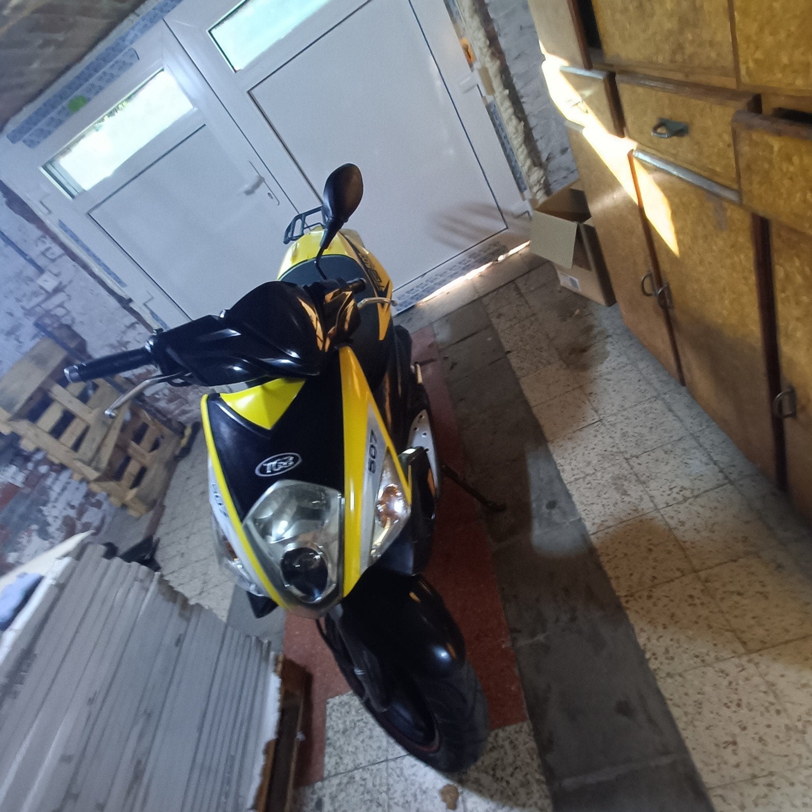 TGB bullet 507 A klasse 50cc, Ophalen