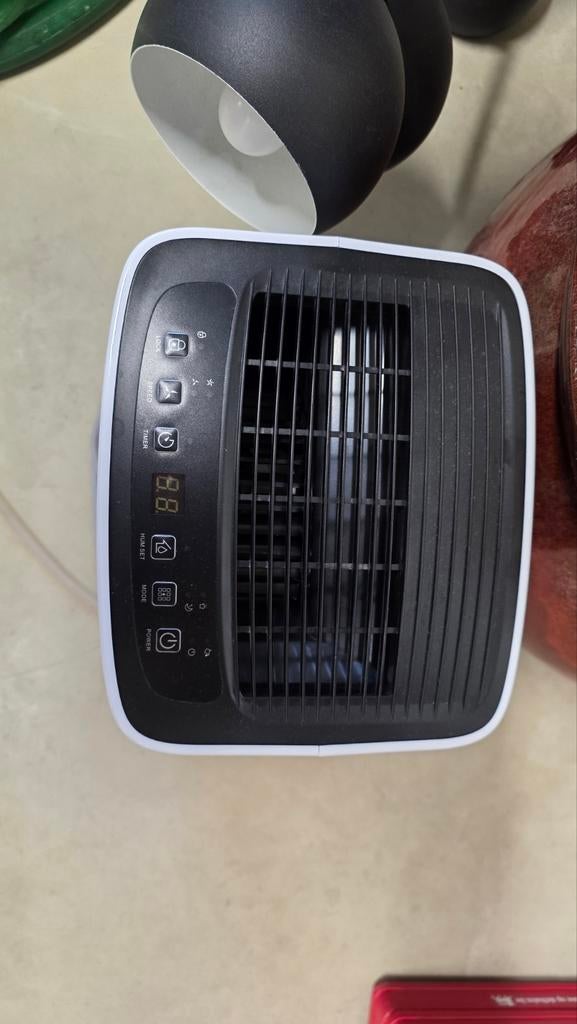 AURONIC Luchtontvochtiger – Compacte Dehumidifier met Timer, Ophalen