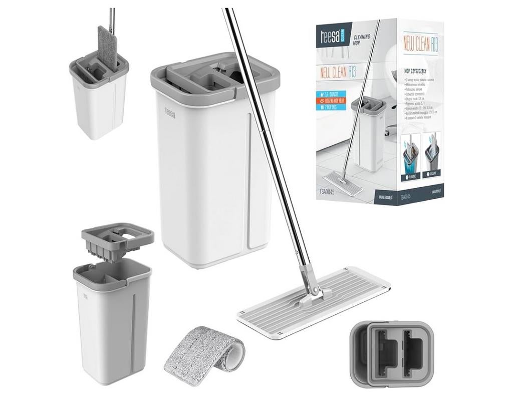 Nettoyant Teesa Mop 5,7 L - Essuie-glace mains libres, Enlèvement ou Envoi