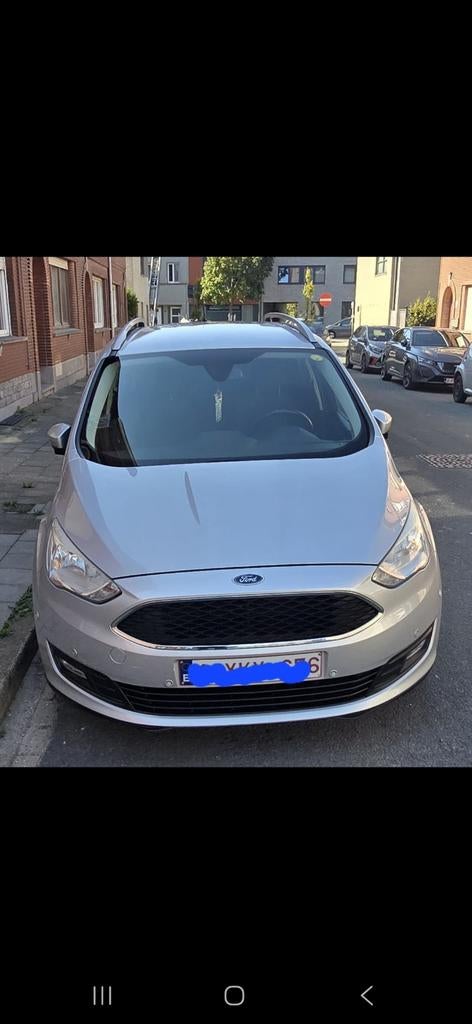 FORD GRAND cmax 1.5 tdci,120 ch,7 pl, Euro 6B,160000 km + CT, Argent ou Gris, Achat, Euro 6, 7 places