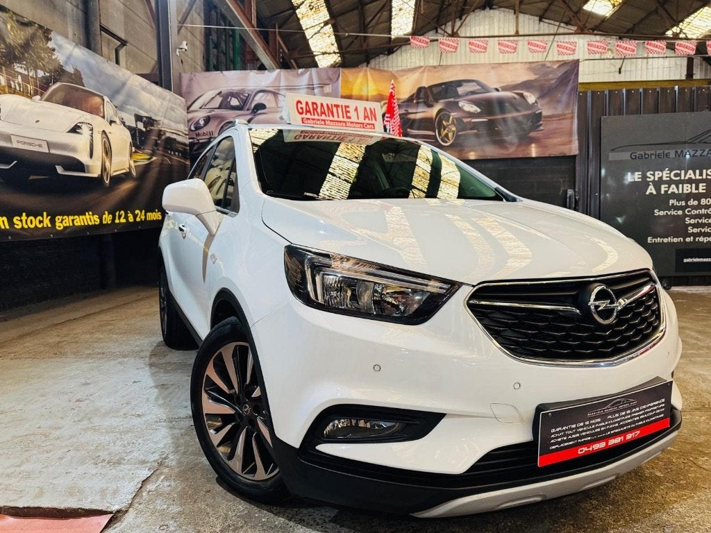 Opel Mokka X 1.4I Turbo GPS Airco Cuir T.O, Cuir, Achat, Entreprise, Garantie prolongée
