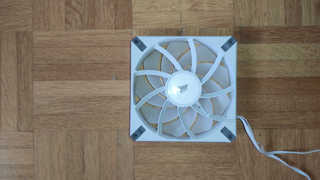 Corsair AF140 ARGB White, Hobby en Vrije tijd, Elektronica-componenten, Ophalen, Zo goed als nieuw