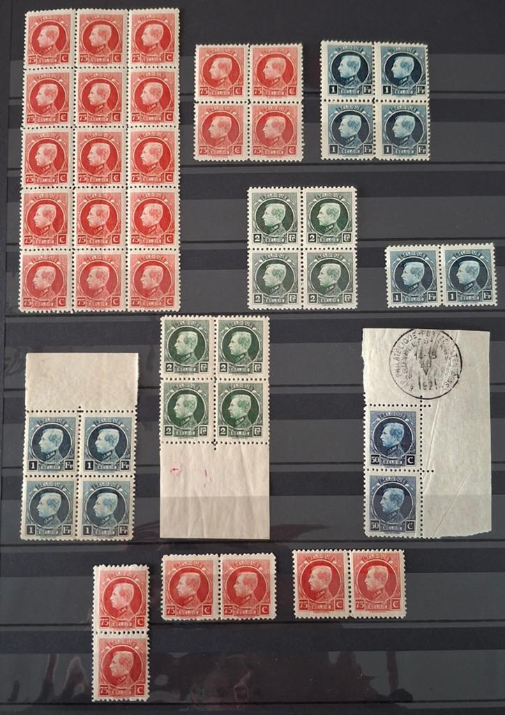 België lotje type Montenez **, Postzegels en Munten, Ophalen of Verzenden