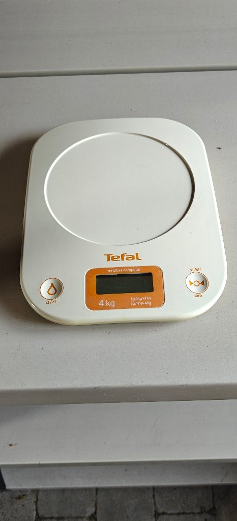 Tefal keukenweegschaal, Elektronische apparatuur, Ophalen, Minder dan 10 kg, Keukenweegschaal, 1 tot 500 gram