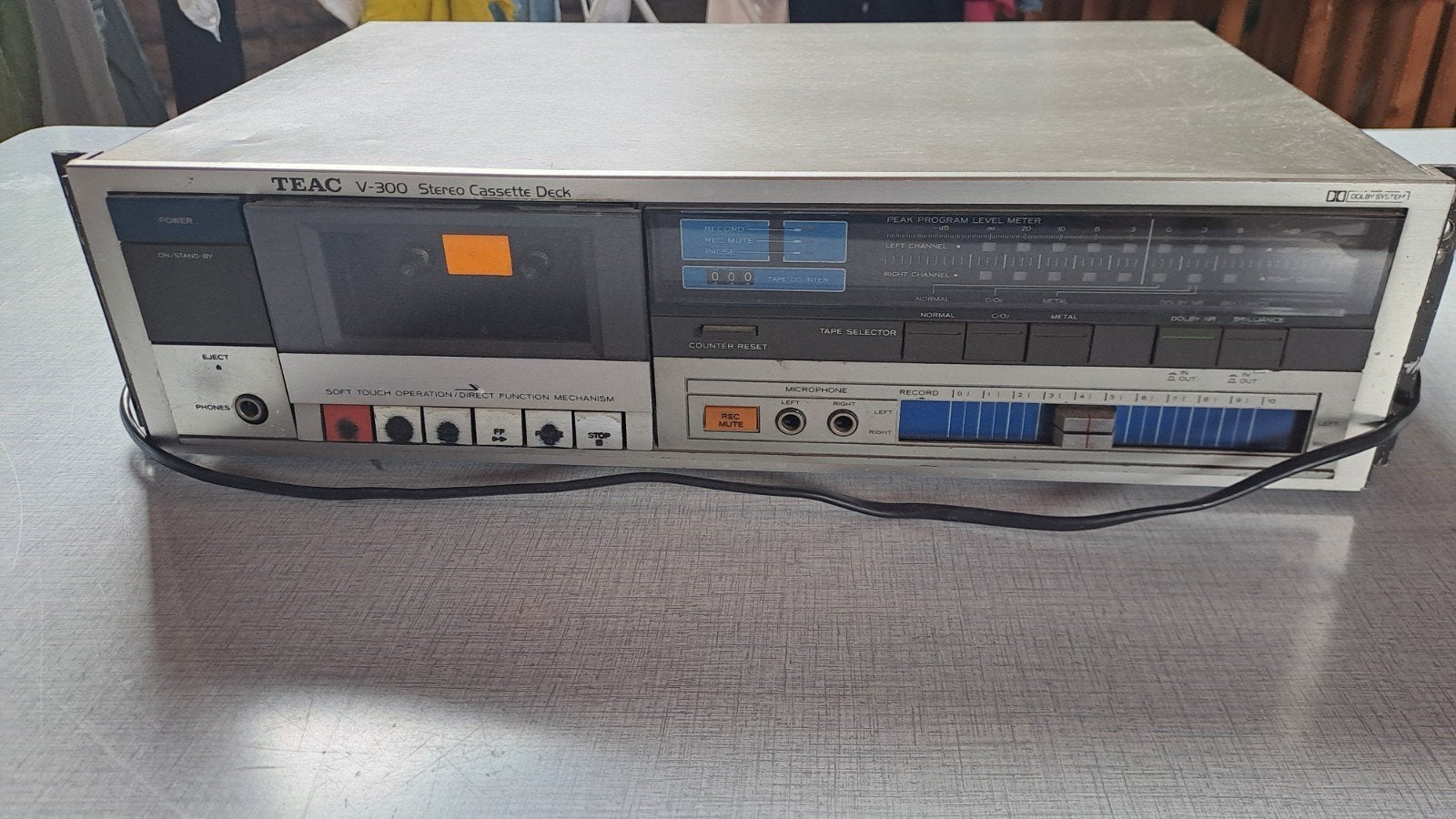 Teac cassettespeler, TV, Hi-fi & Vidéo, Enlèvement, Simple, Autres marques