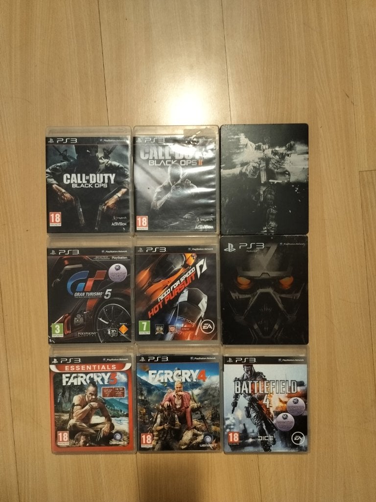 PS3 Games, Ophalen, Gebruikt