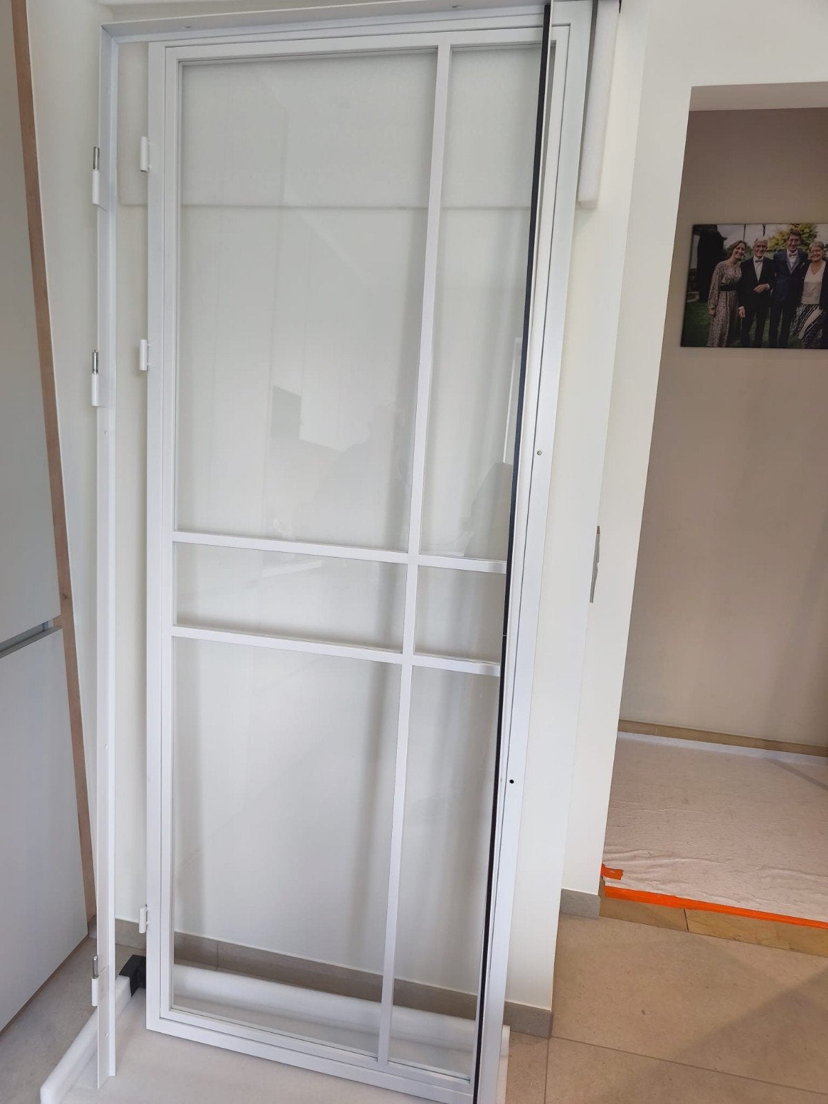 Porte unterieur aluminium blanc
