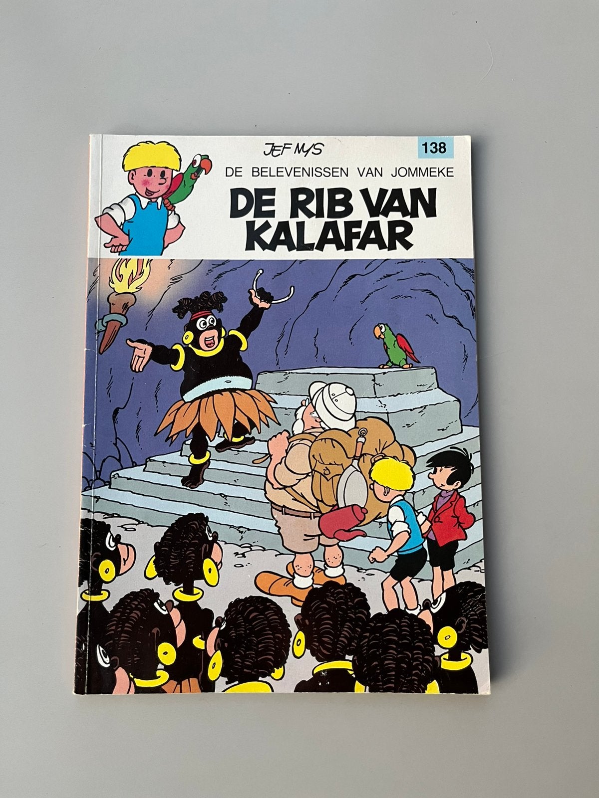 Strip Jommeke De rib van kalafar, Boeken, Eén stripboek, Ophalen of Verzenden, Gelezen