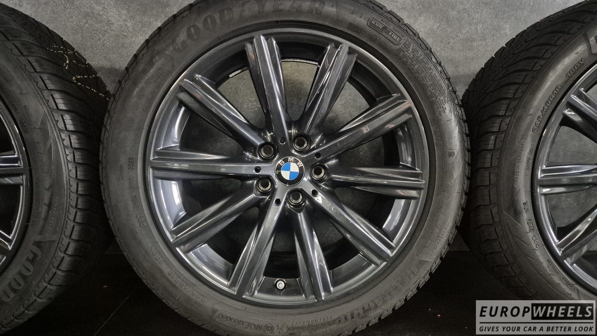 18 inch BMW velgen 5 Serie G30 G31 684 V G26 winterbanden, 18 inch, -, -, Banden en Velgen