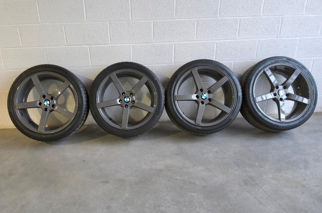 4 très belles roues 245/40ZR20 d'une BMW X3, Pneus et Jantes, 245 mm, Pneus été, Enlèvement