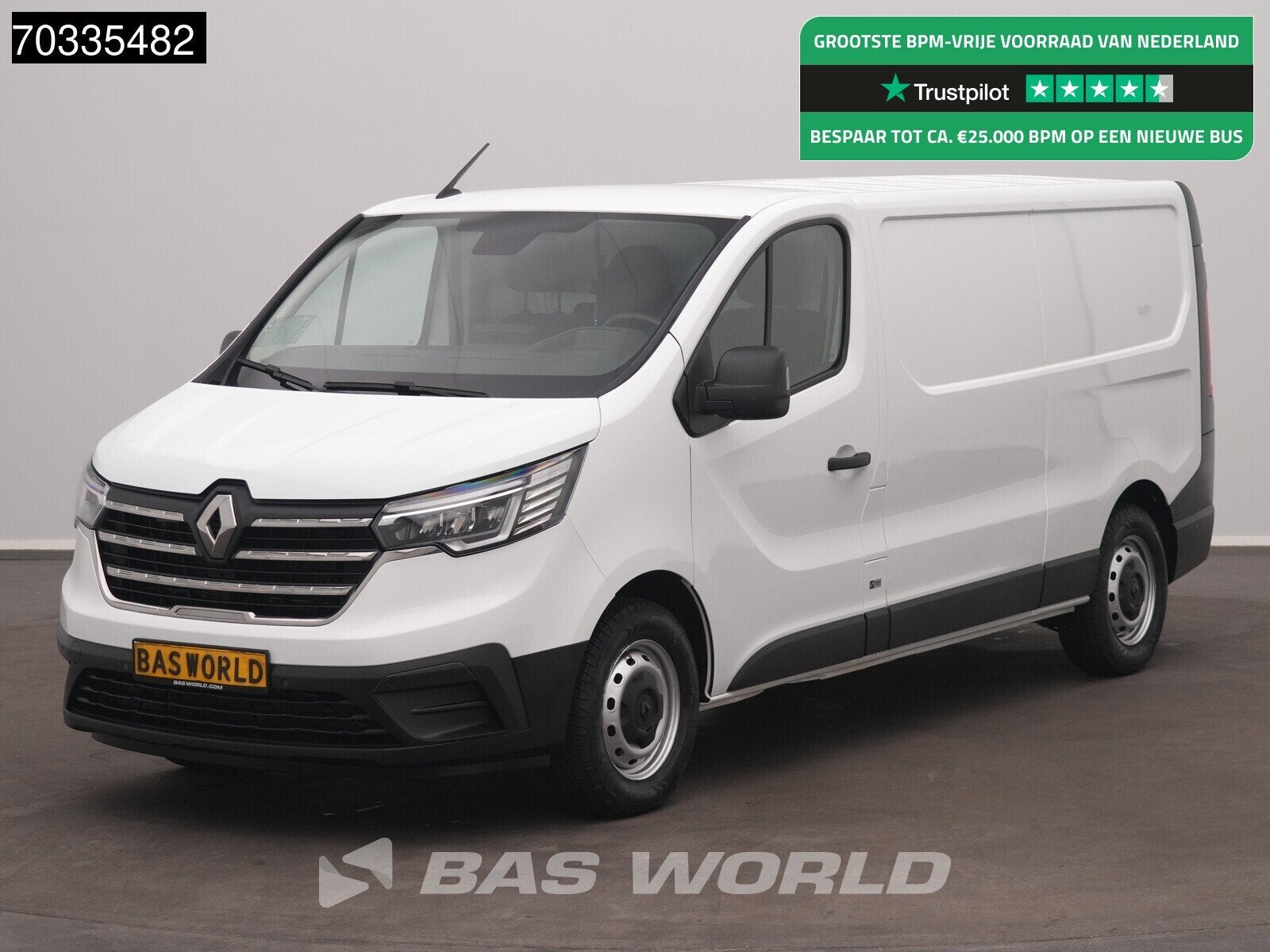 Renault Trafic 150pk Automaat L2H1 Airco Carplay Cruise Came, Automaat, Stof, Gebruikt, 4 cilinders