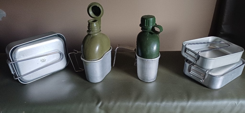Gamellen en drinkbeker, Ophalen, Landmacht, Overige typen