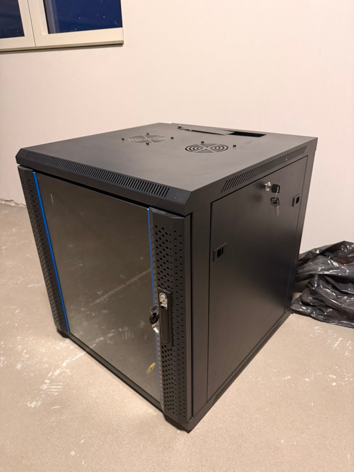 Serverkast 12U, Computers en Software, Ophalen, Gebruikt