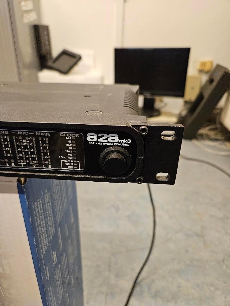 MOTU -  828 Mk3 Hybrid, Ophalen, Gebruikt