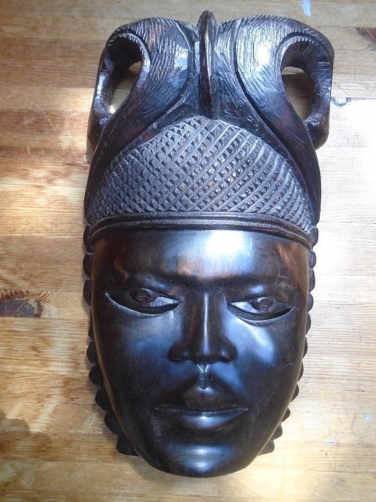 masque africain, Enlèvement ou Envoi