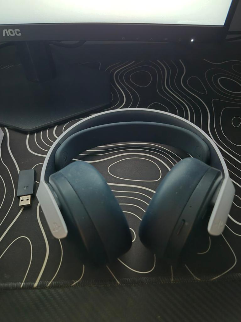 Pulse 3D wireless playstation headset met Usbstick(met doos), Ophalen, Playstation, Zo goed als nieuw, Draadloos