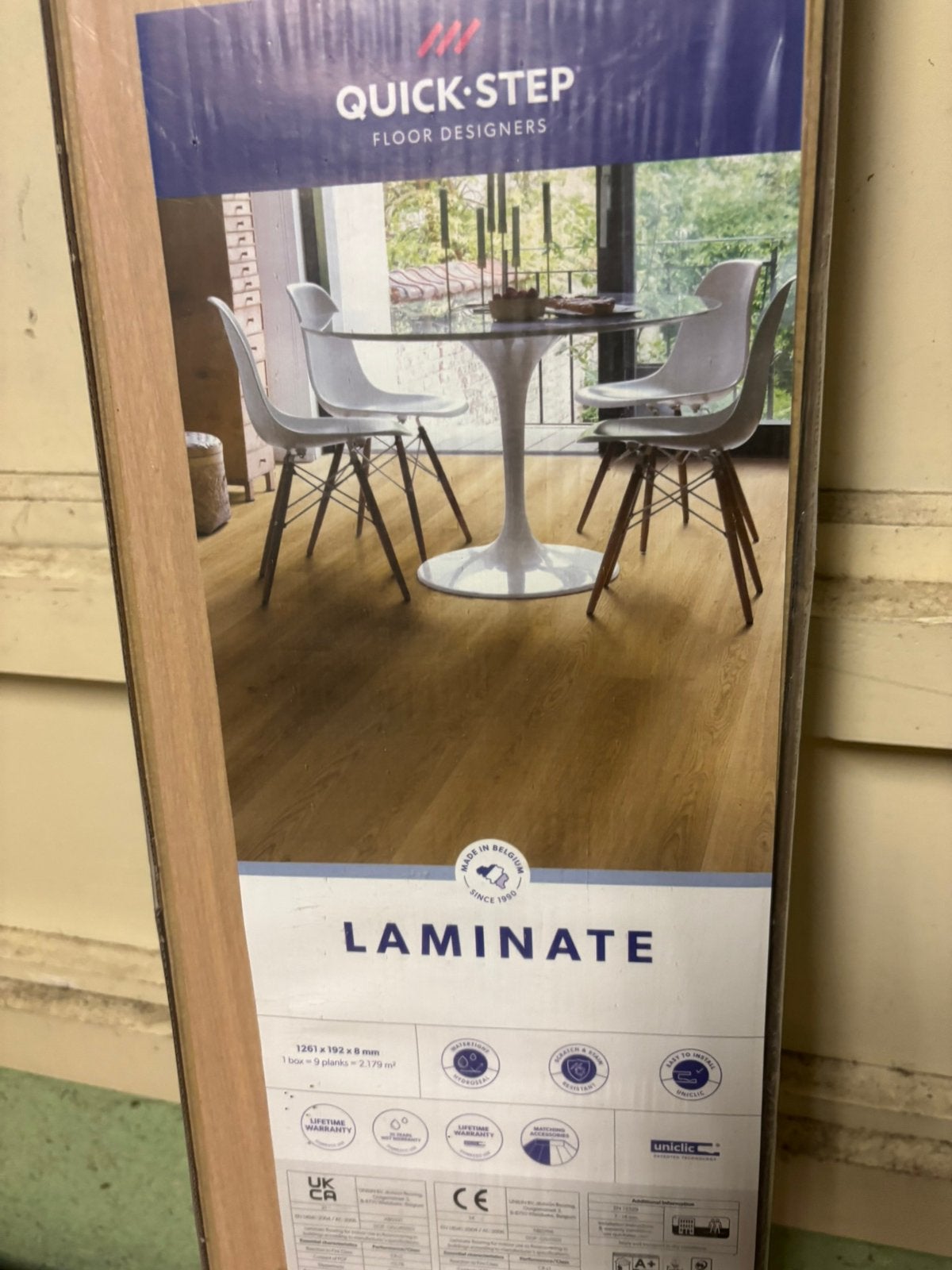 24 vkm quick step laminaat, Doe-het-zelf en Bouw, Ophalen, Nieuw, 10 m² of meer, Laminaat