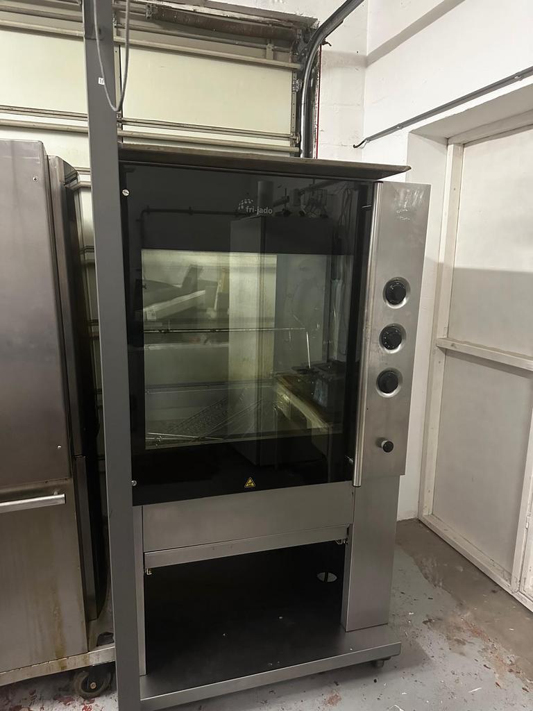 Fri-Jado STG7-P & TDR 8-M Kippenspit, Ophalen, Gebruikt, Bakkerij en Slagerij