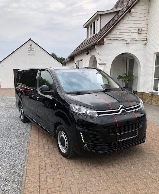 Citroën Jumpy 2.0 BlueHdi L3-H1 AUTOMAAT 180Pk Combi, Auto's, Automaat, Citroën, Zwart, Bedrijf