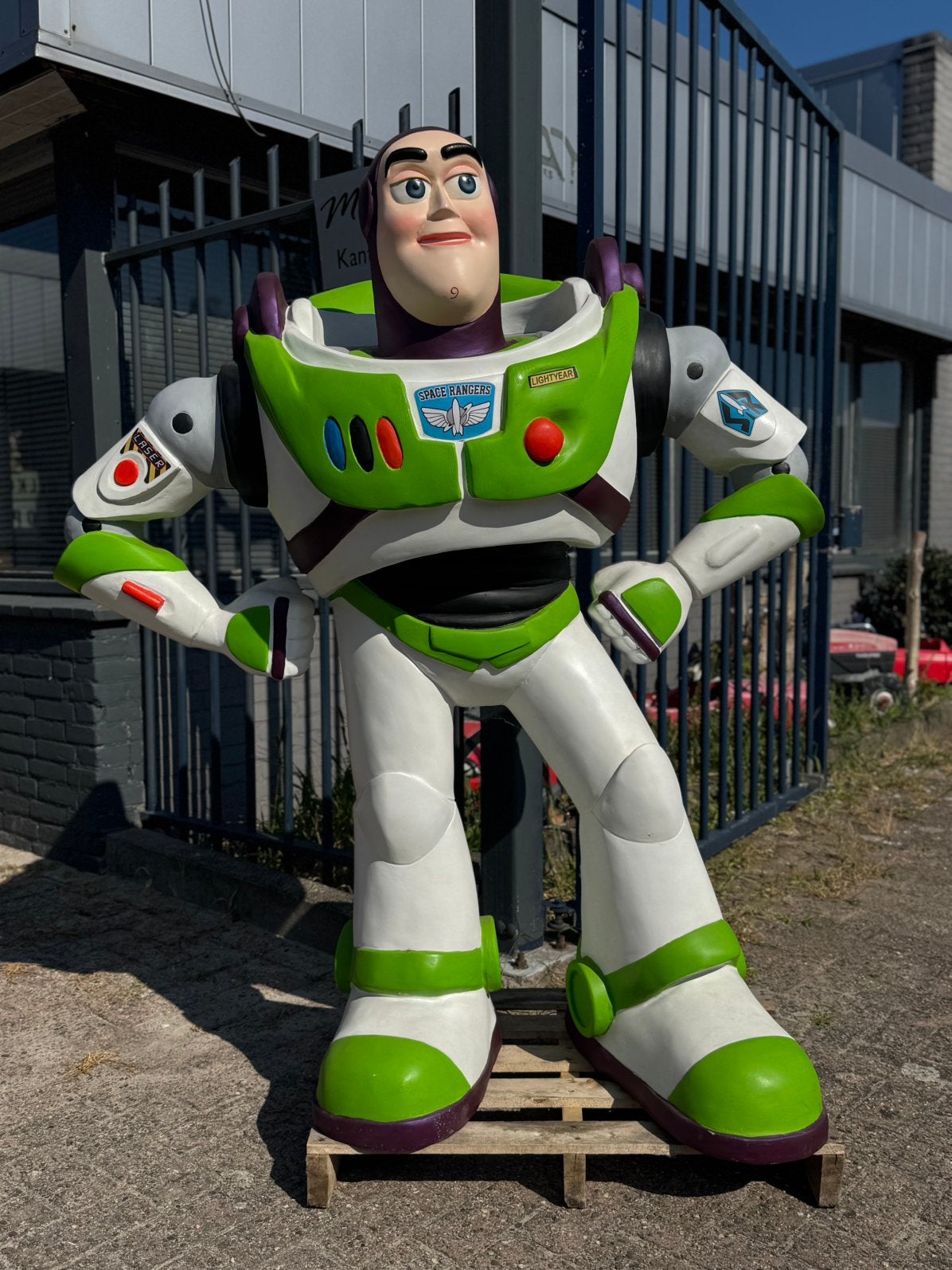 Toy Story Buzz Lightyear beeld XXL, Ophalen, Overige figuren, Gebruikt, Beeldje of Figuurtje
