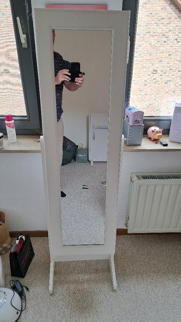 sieradenkast / spiegelkast als nieuw, Huis en Inrichting, Woonaccessoires | Spiegels, Ophalen, Zo goed als nieuw