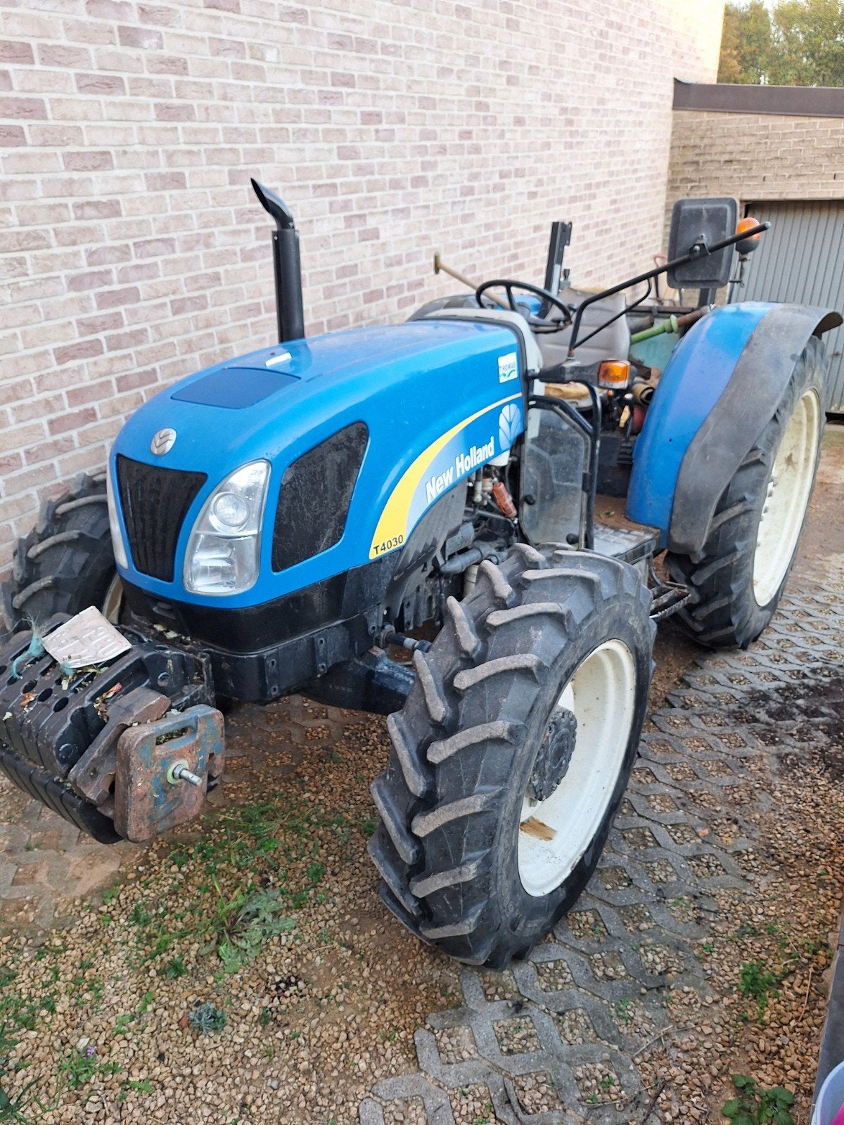 tracteur New Holland T4030, Enlèvement, New Holland