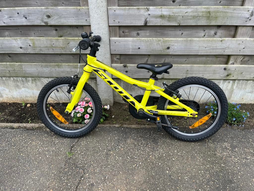 Kinderfiets Scott Mountainbike 16 inch, Fietsen en Brommers, Fietsen | Jongens, Ophalen, Zo goed als nieuw, 16 inch