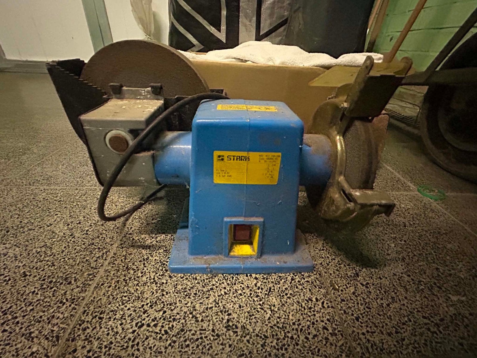 slijpmachine, Ophalen, Gebruikt, Werkbankslijpmachine
