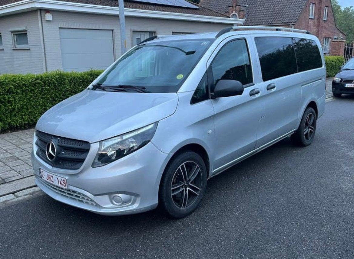 Mercedes - Vito - 2020 - 190.000km - DUBBEL CABINE, Enlèvement, Comme neuf