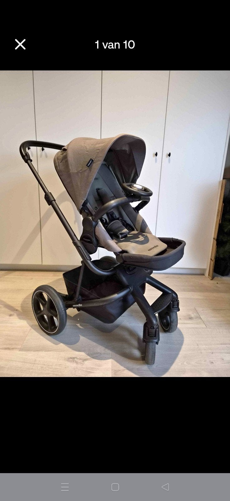 Easywalker harvey 3 kinderwagen sage green
Gebruikt vo, Gebruikt, Combiwagen, Met reiswieg, Ophalen