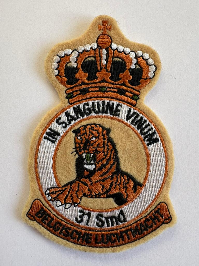 Belgian Air Force 31St Squadron Kleine Brogel patch, Collections, Enlèvement ou Envoi