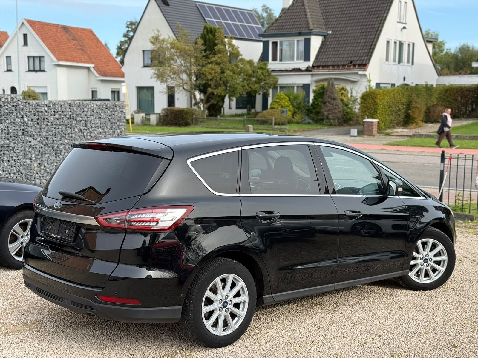 Ford S-Max 2.0 TDCi 150PK AUTOMAAT TITANIUM | 1E EIG., Autos, Cuir, Entreprise, Entretenue par le concessionnaire, Noir