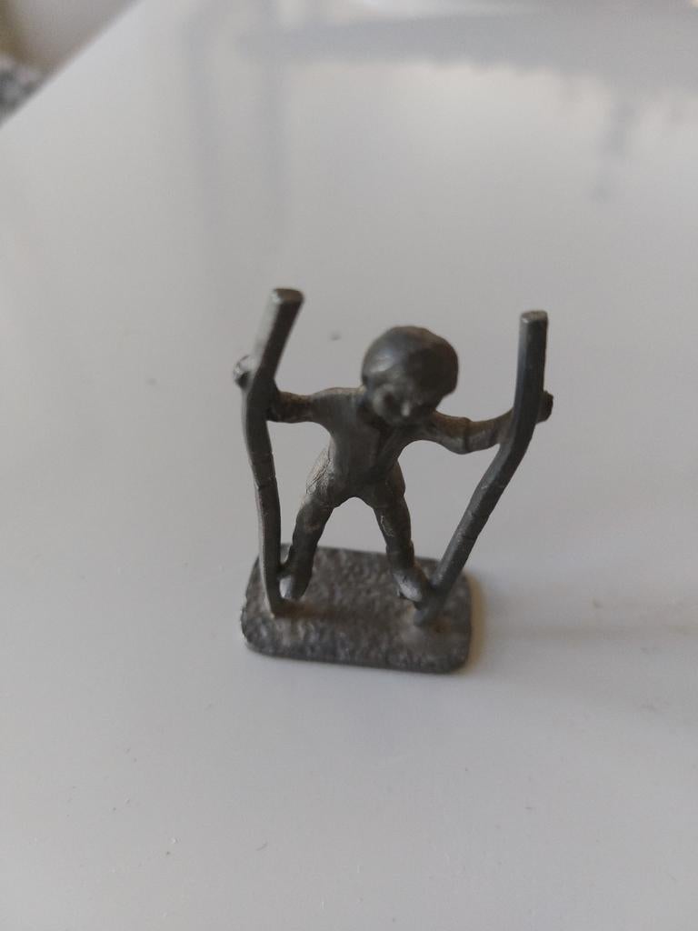 Tinnen beeldje, Antiek en Kunst, Ophalen of Verzenden