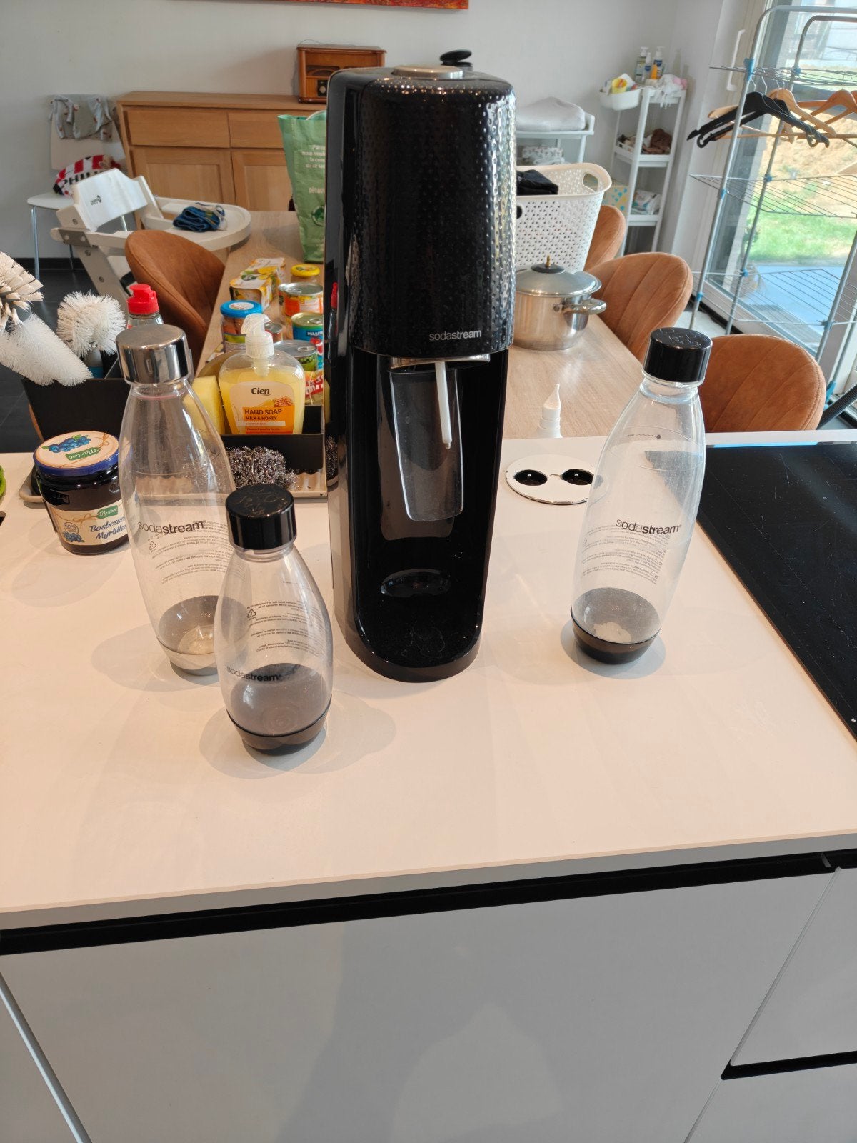 Sodastream, Enlèvement, Comme neuf