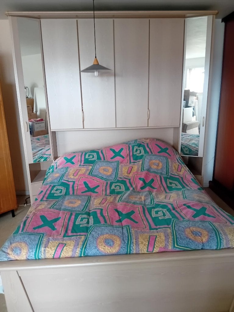 2p bed met bovenbouw, Ophalen, Gebruikt