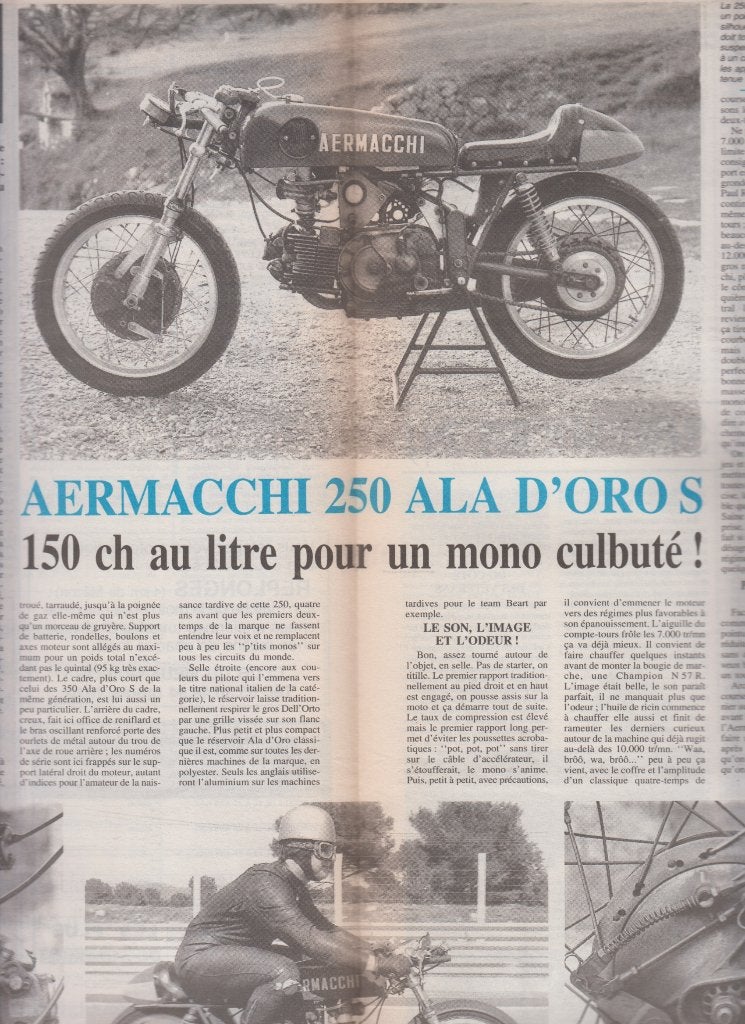 Moto Aermacchi 250 Ala D'oro S compétition collection, Boeken, Verzenden, Gelezen